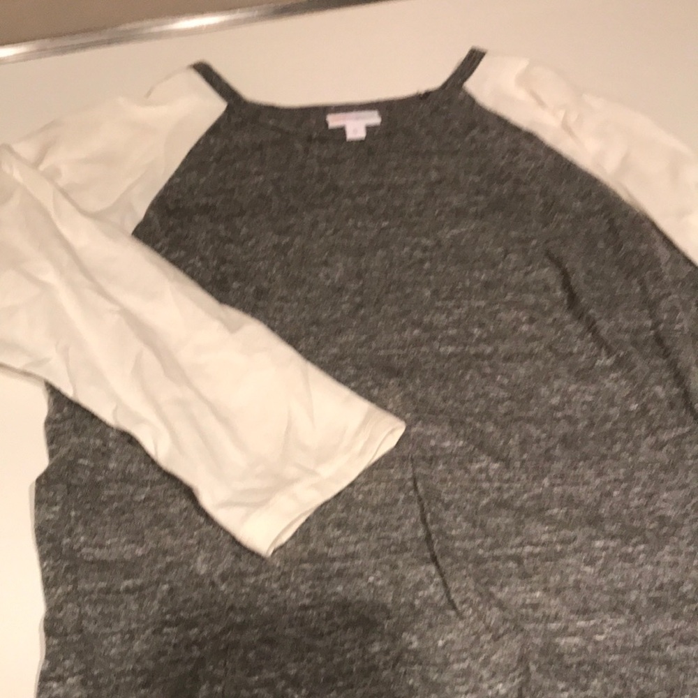 Lularoe Randy gray and ivory size S